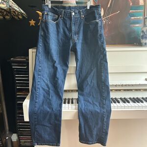 Levi's 505 Blue Denim Relaxed Fit